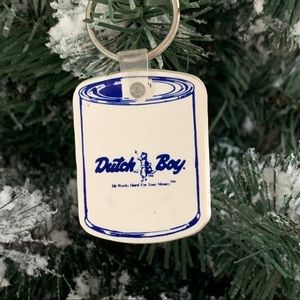 DUTCH BOY Paint🎄Vintage Ornament or Keychain